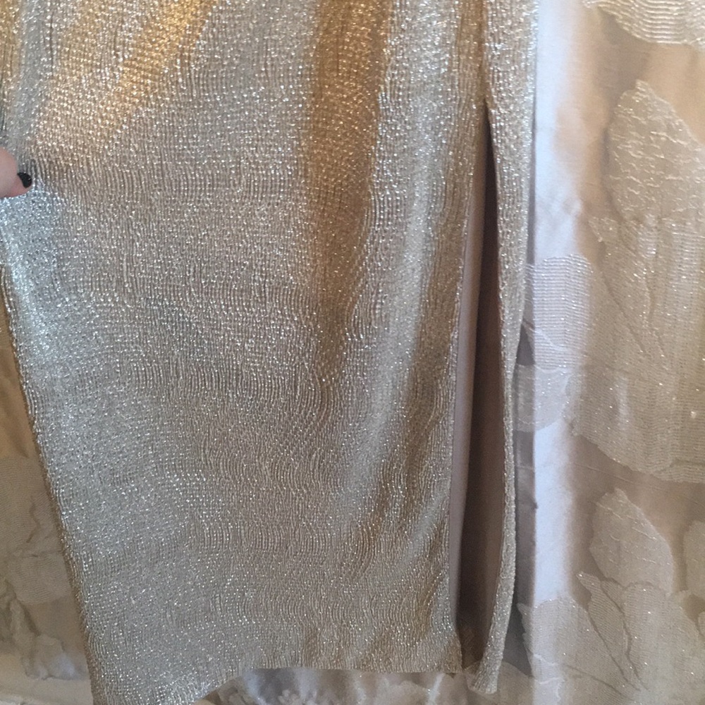 Ralph Lauren gold dress - Picture 7 of 8